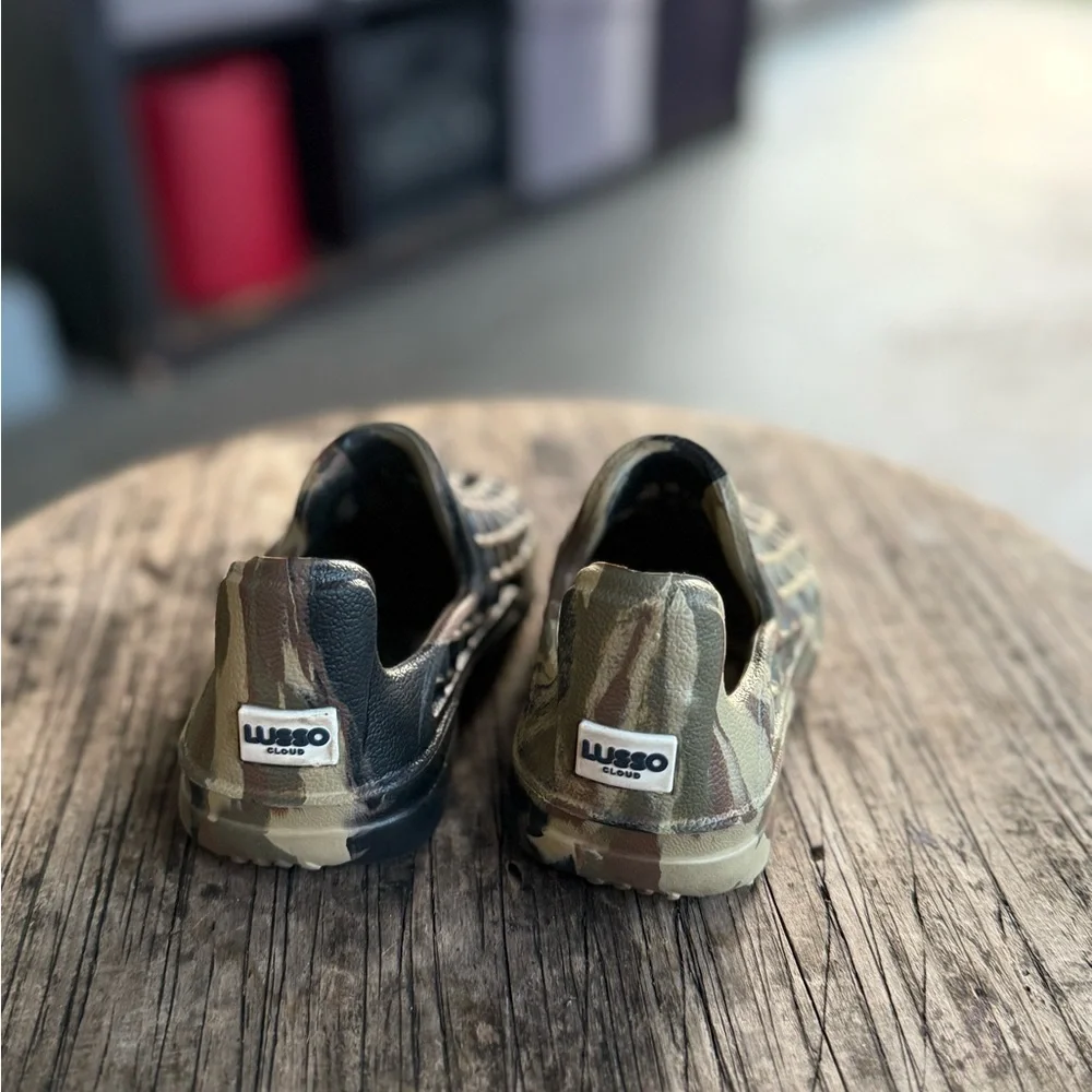 Kids Black and Brown Slip-On Shoes - Picture 3 of 3